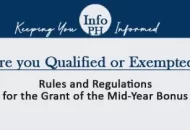 Rules and Regulations for the Grant of the Mid-Year Bonus