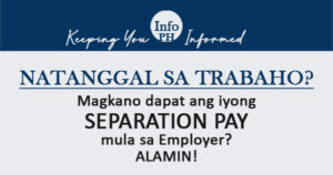 separation pay formula philippines